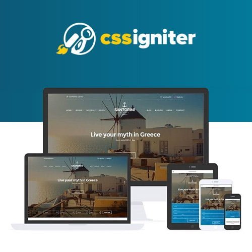 CSS Igniter Santorini Resort WordPress Theme