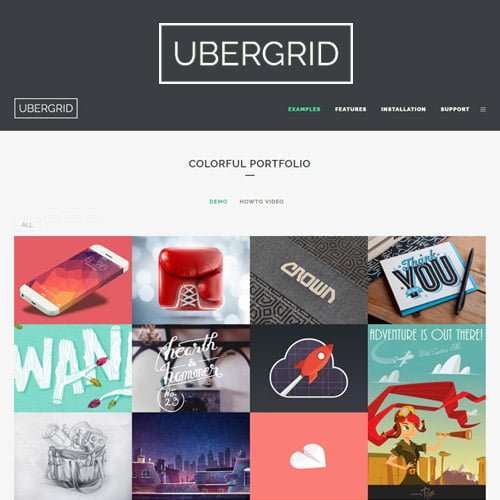UberGrid – responsive grid builder for WordPress