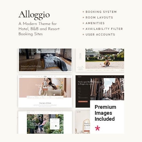 Alloggio – Hotel Booking Theme