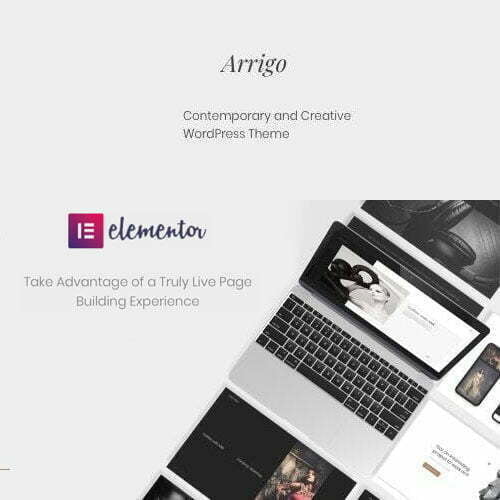 Arrigo – Contemporary Creative Portfolio Elementor WordPress Theme