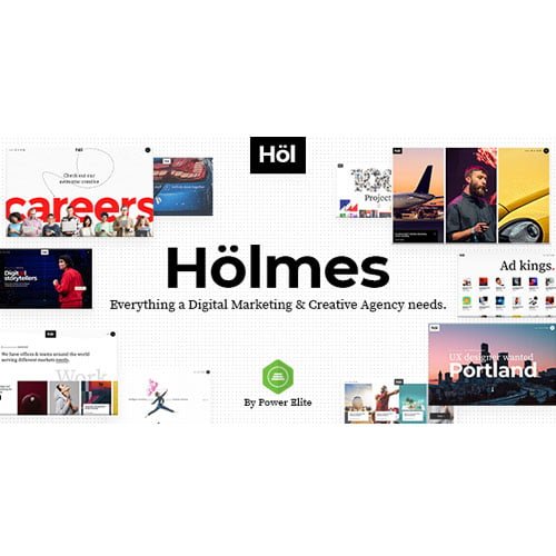 Holmes – Digital Agency Theme