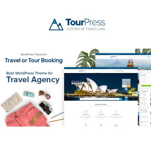TourPress – Travel Booking WordPress Theme