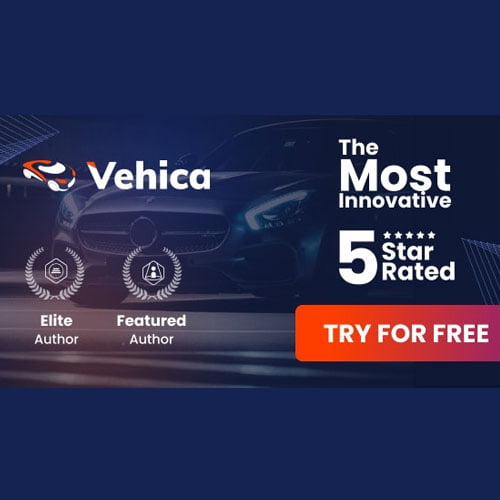 Vehica – Car Dealer & Automotive Listing